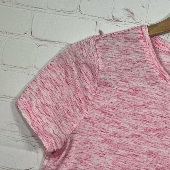 Architect T Shirt Women’s Petite Medium Pink Heathered Short Sleeve - Picture 5 of 6